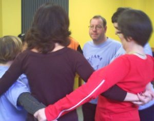 Rehearsal of Irish Dance , Croatian group