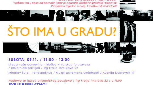 ŠTO IMA UGRADU? /9.11./obilazak izložaba