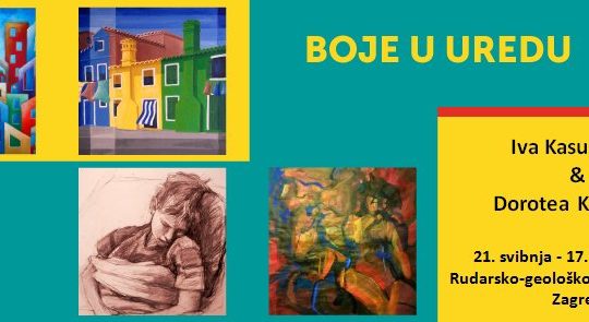 Projekt BOJE U UREDU/izložba na RNG fakultetu