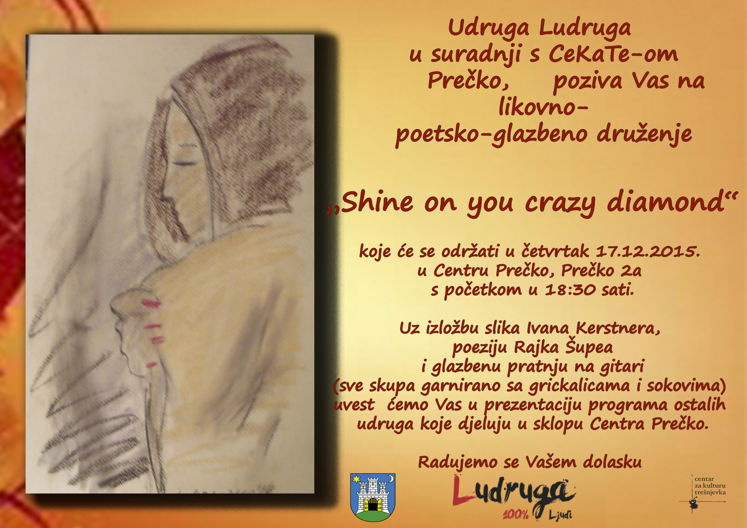 Otvorenje izložbe “Shine on you crazy diamond” u CeKaTe-u Prečko