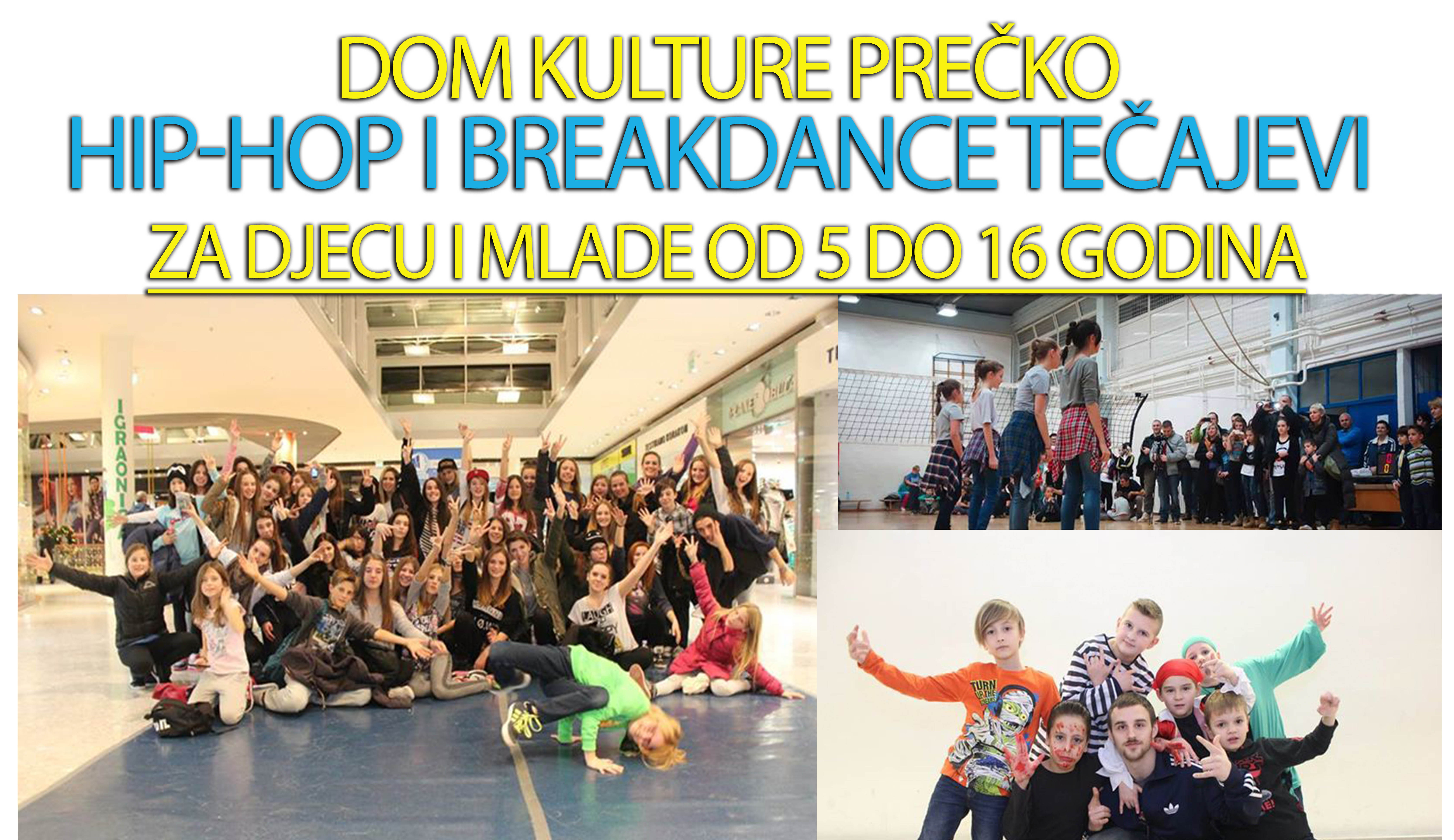 Besplatni Hip-hop i breakdance tečaj za djecu i mlade tijekom rujna / Kreativni inkubator