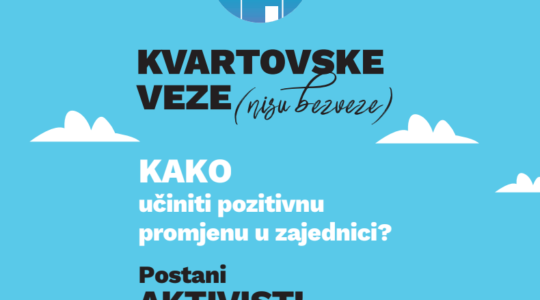 Kvartovske veze (nisu bezveze) – program Švicarsko-hrvatske suradnje u CeKaTe-u