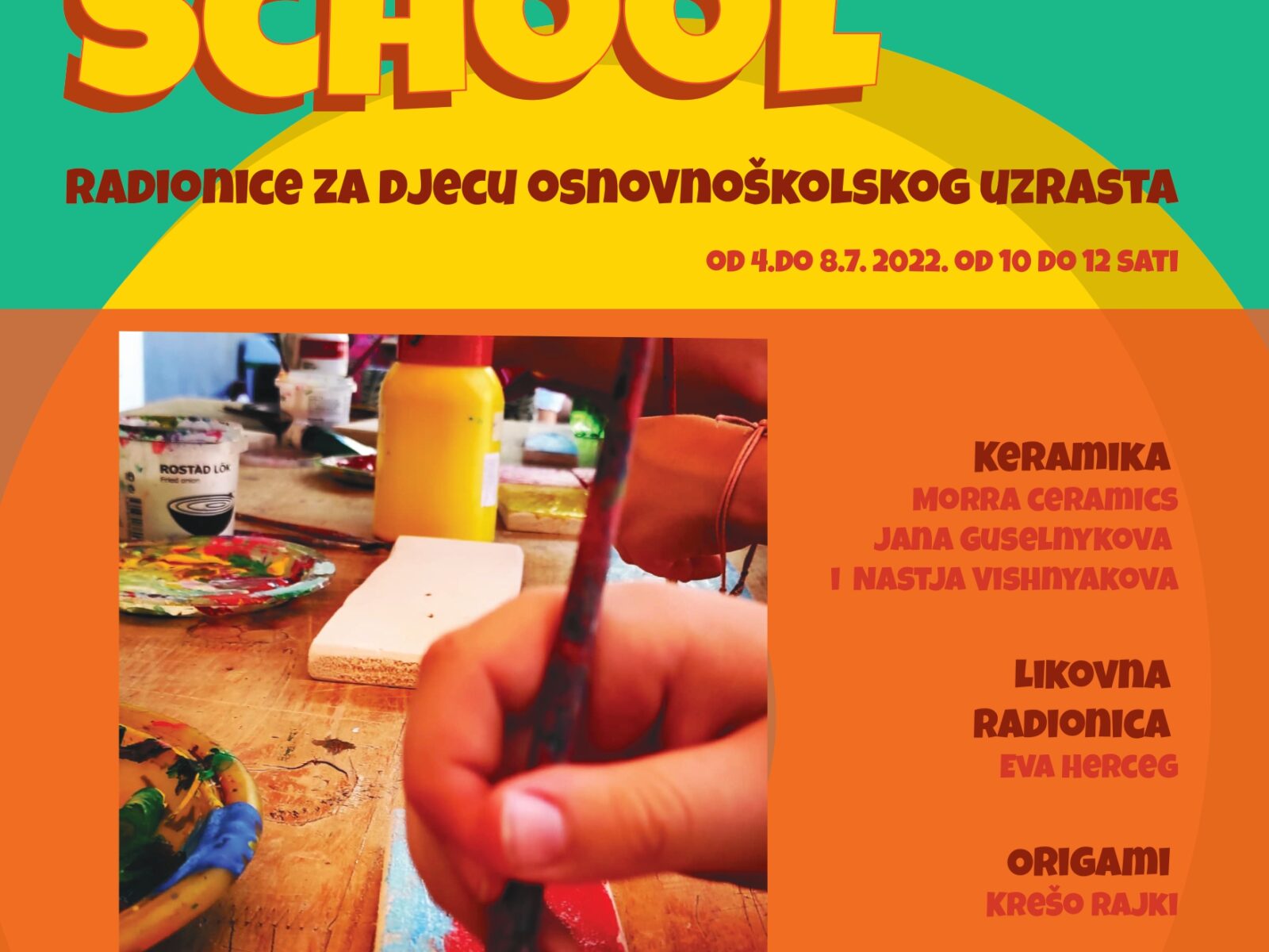COOL SCHOOL – ljetne praznične radionice za djecu