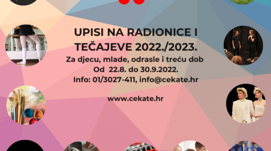 Upisi na radionice i tečajeve 2022./2023.
