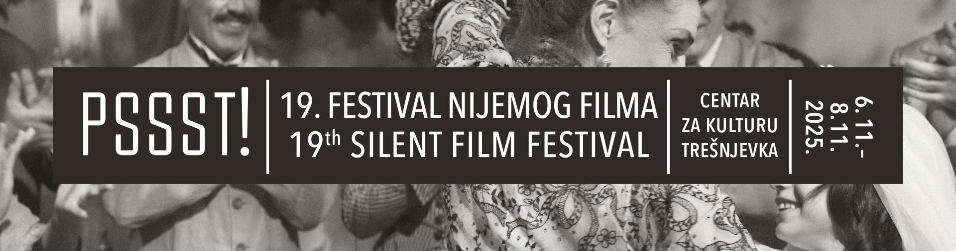 Počinje 19. PSSST! Festival nijemog filma