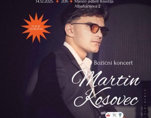 Božićni koncert Martina Kosovca