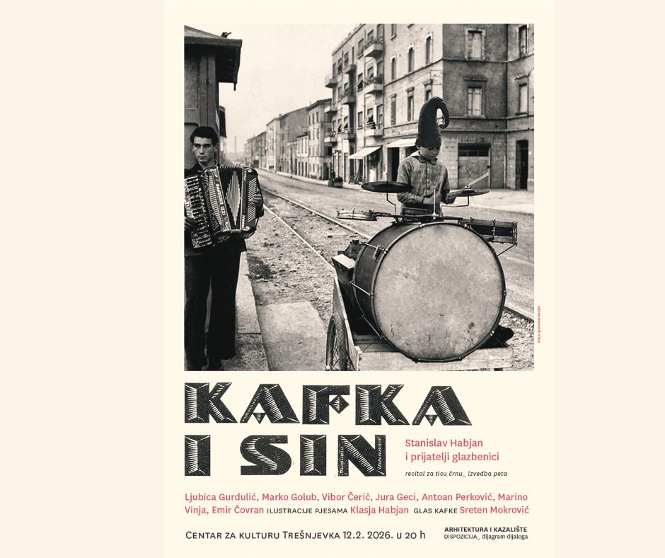 GLAZBENO-SCENSKA IGRA / PERFORMANS “KAFKA I SIN”, Stanislav Habjan i prijatelji glazbenici