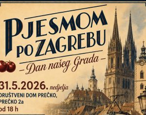 Pjesmom po Zagrebu – koncert i ples u čast gradu