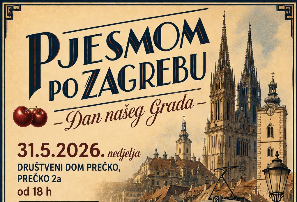 Pjesmom po Zagrebu – koncert i ples u čast gradu