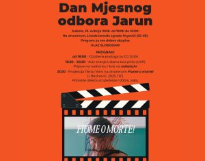 Dan Mjesnog odbora Jarun – večer glazbe, kviza i filma pod zvijezdama