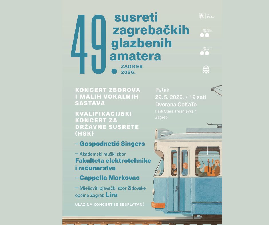 49. susreti zagrebačkih glazbenih amatera – Koncert zborova i malih vokalnih sastava