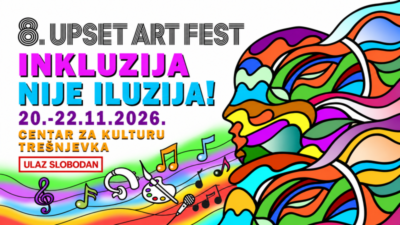 8. UPSET ART festival umjetnosti i inkluzije osoba s invaliditetom