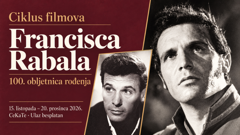 Ciklus filmova Francisca Rabala – 100. obljetnica rođenja